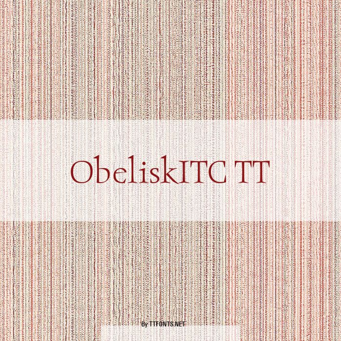 ObeliskITC TT example